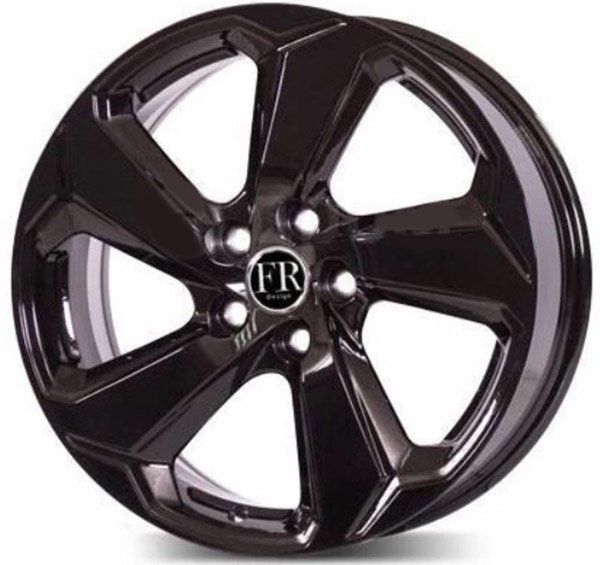 Комплект дисков FR Replica TY493 5х114,3 R18х7 СВ60,1 ЕТ35 BK купить,NaN