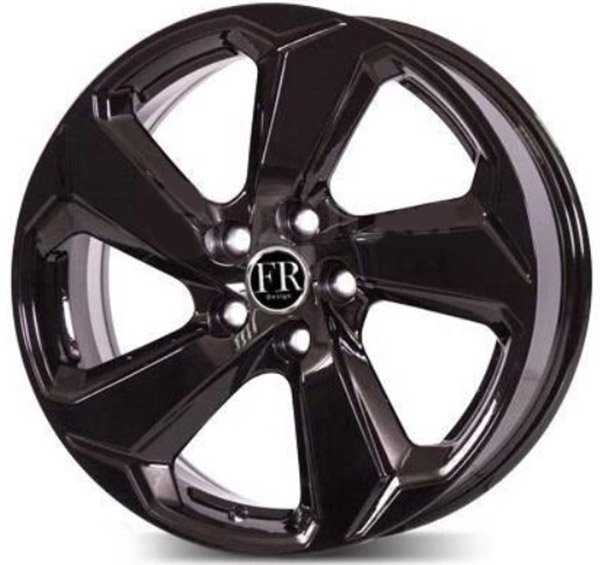 Комплект дисков FR Replica TY493 5х114,3 R18х7 СВ60,1 ЕТ35 BK купить,NaN