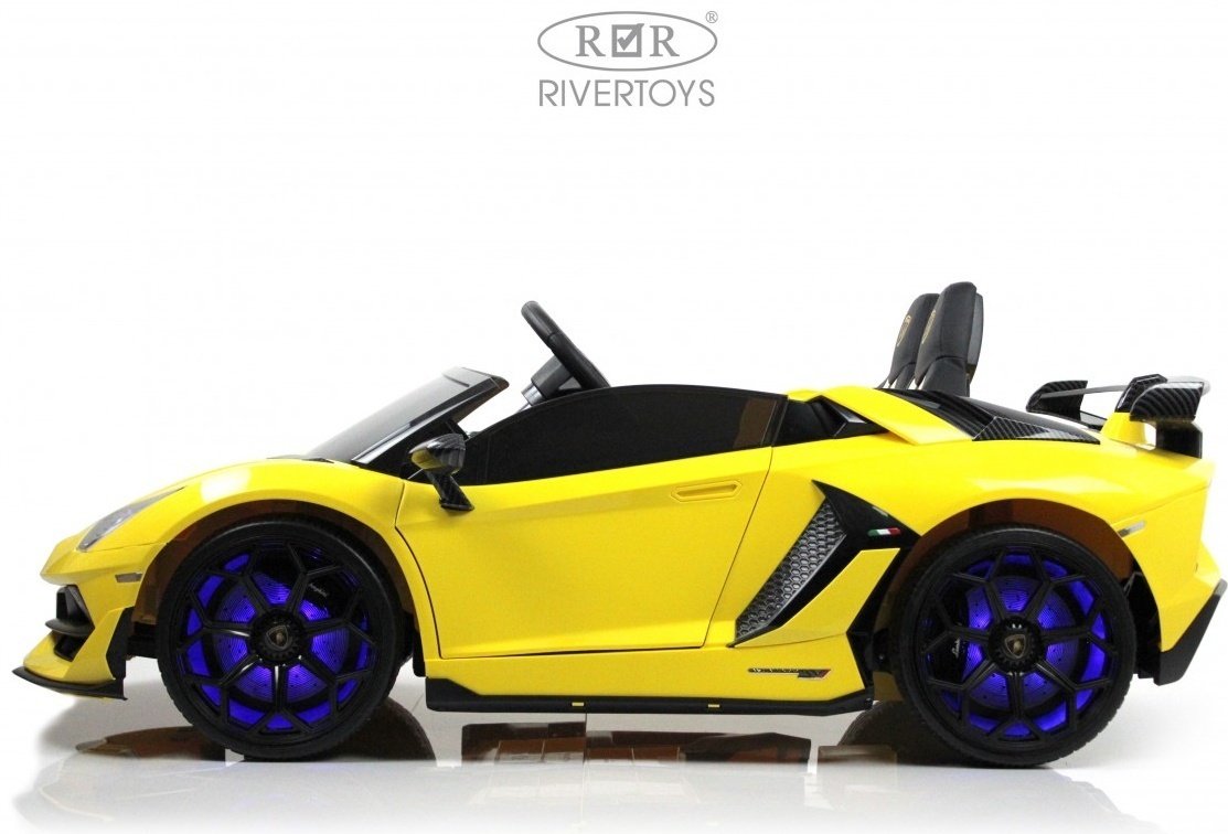 River Toys Lamborghini A111MP черный, желтый