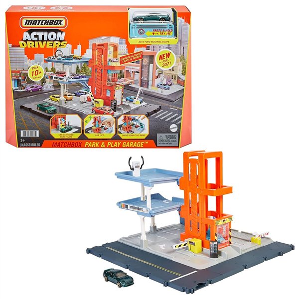 Игровой набор Mattel  Matchbox  Гараж купить,NaN