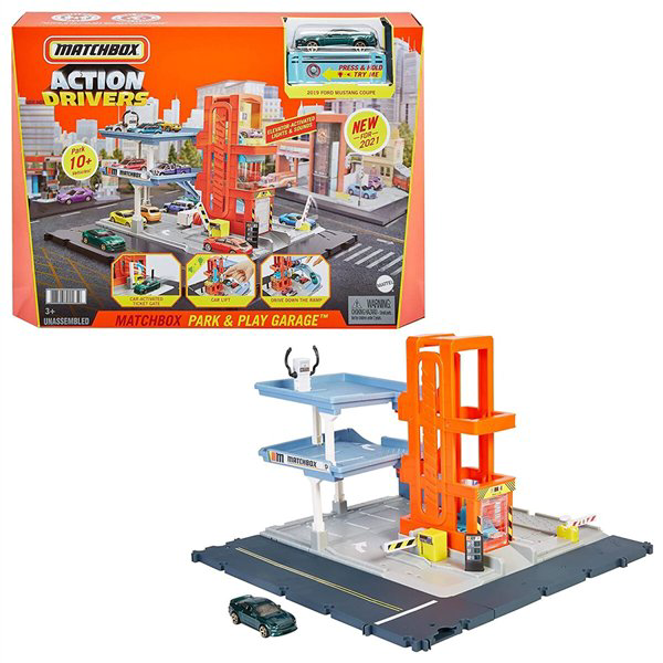 Игровой набор Mattel  Matchbox  Гараж купить,NaN