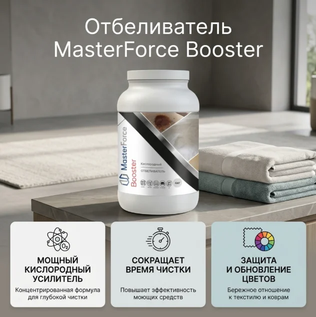 Отбеливатель MasterForce Booster 4кг