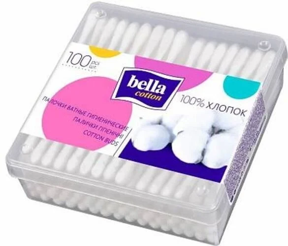 Ватные палочки Bella Cotton 100шт купить,NaN