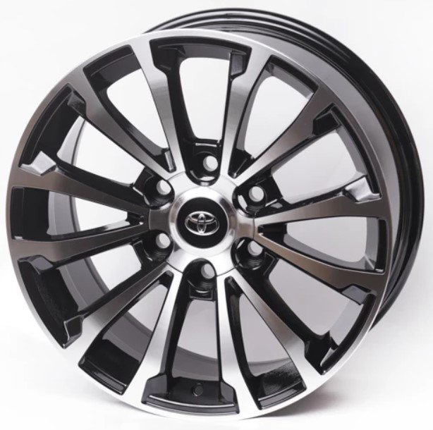 Комплект дисков Kipardo TY1353 6х139.7 R18х7,5 СВ106,1 ЕТ30 BMF