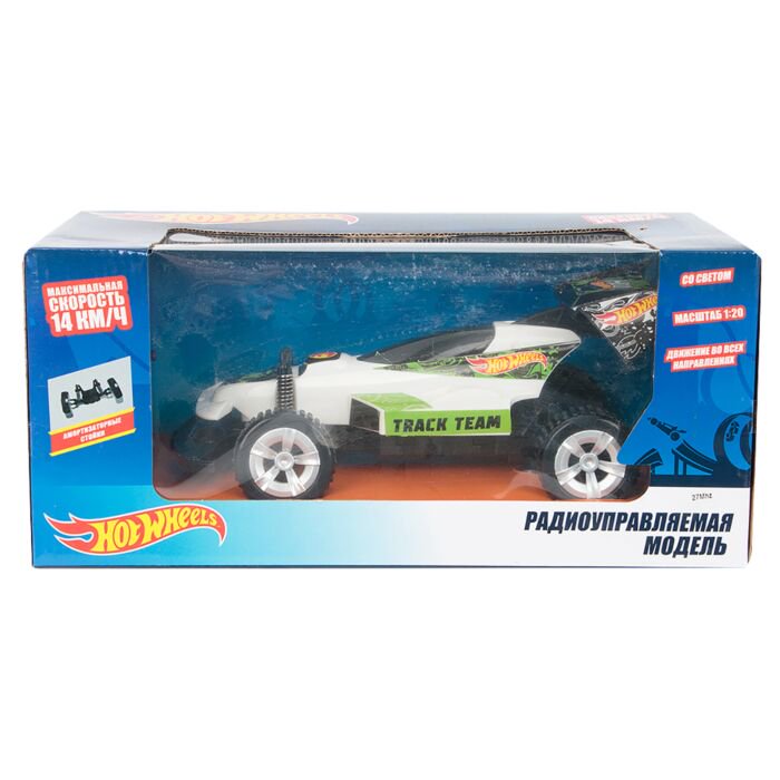 Багги Hot Wheels  R/C  1:20 белый купить,NaN