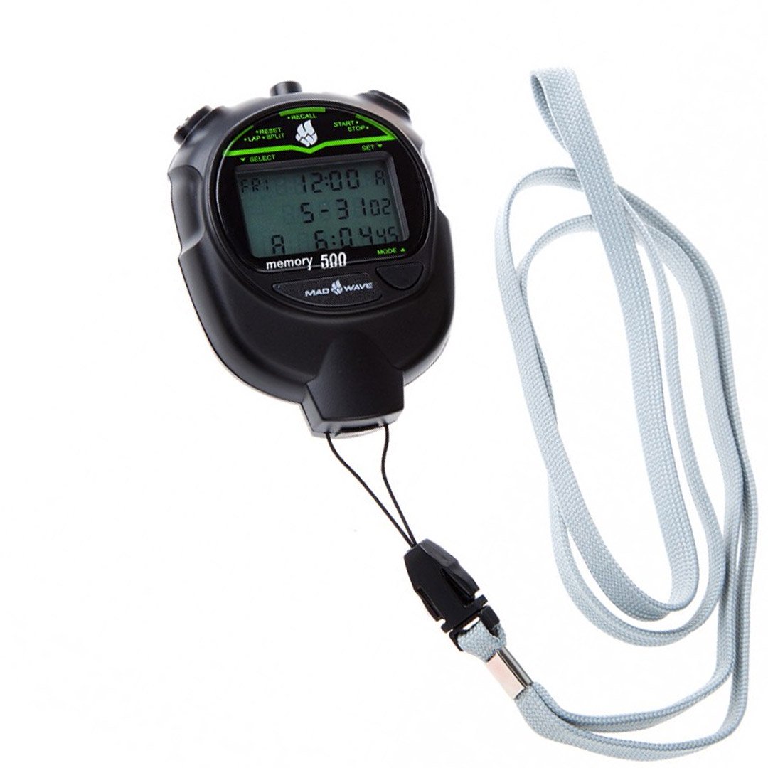 Секундомер Madwave Stopwatch 500 черный