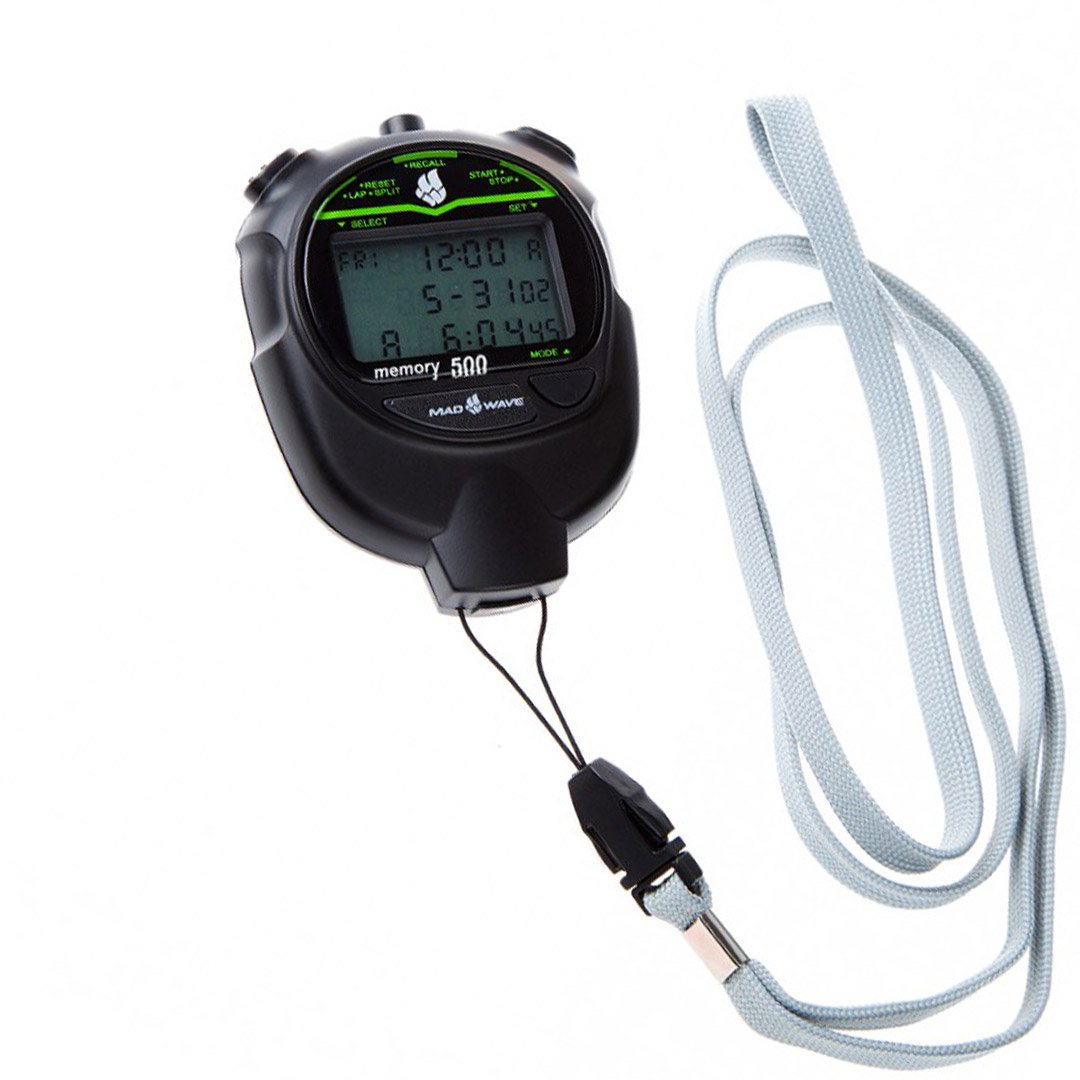 Секундомер Madwave Stopwatch 500 черный купить,NaN
