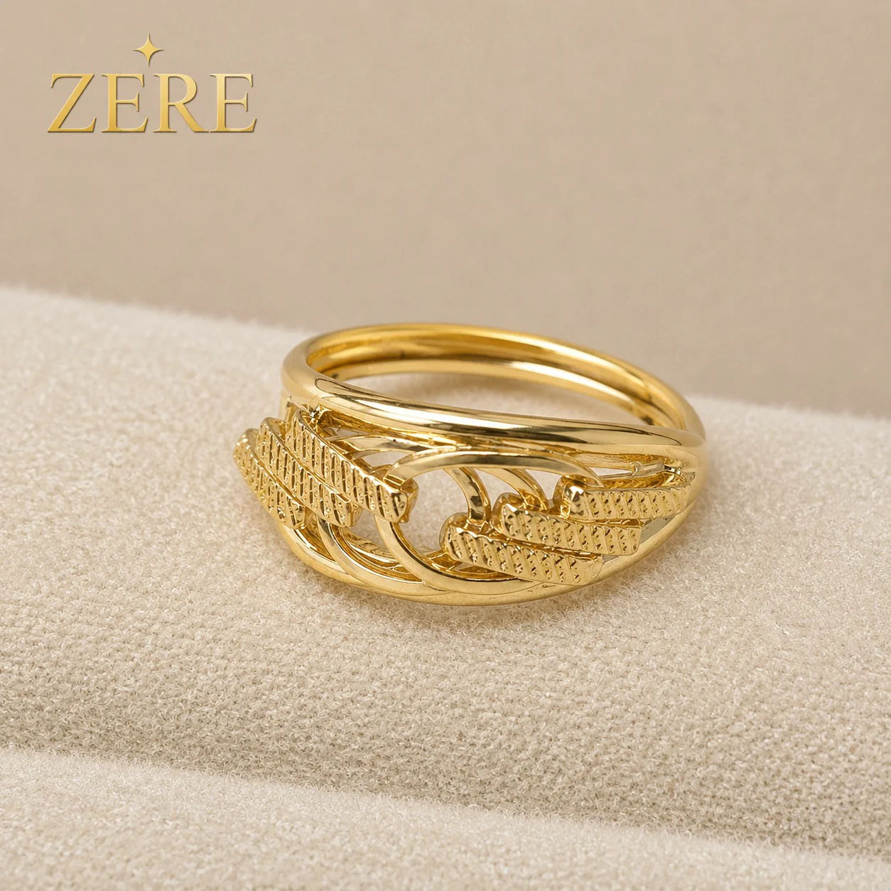 Кольцо Zere ZR110803 1.78гр 19р - ForteMarket Кольцо Zere ZR110803 1.78гр 19р купить,146300