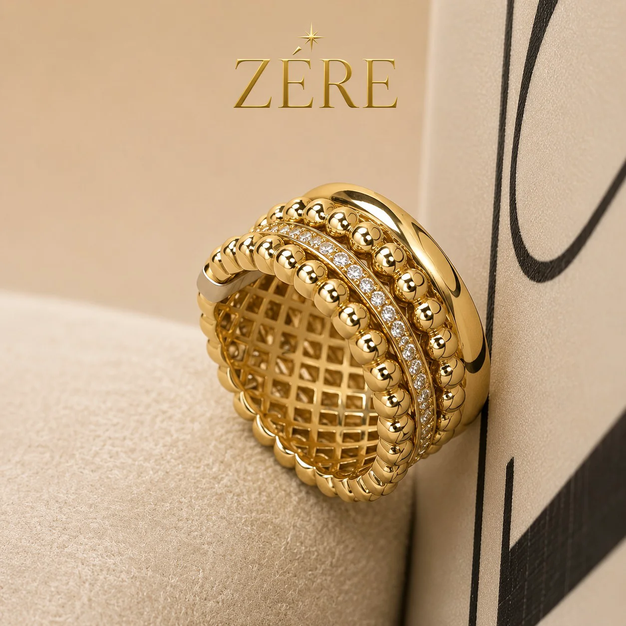 Кольцо Zere ZR110809 6.78гр 18р - ForteMarket Кольцо Zere ZR110809 6.78гр 18р купить,571800