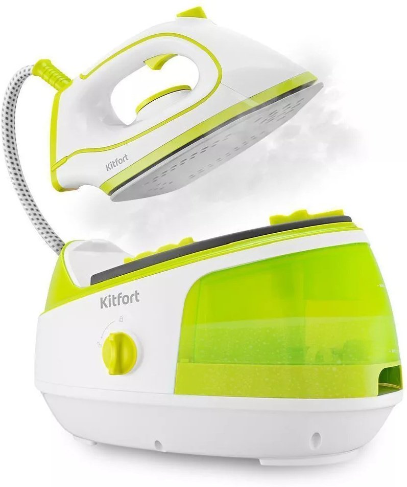 Парогенератор Kitfort KT-9120-2 бело-зеленый - ForteMarket Парогенератор Kitfort KT-9120-2 бело-зеленый купить,0