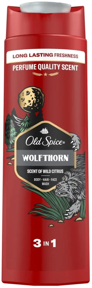 Гель-шампунь Old Spice Wolfthorn 400мл купить,NaN