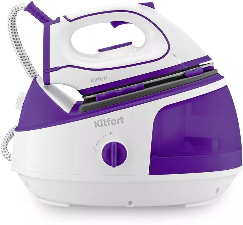 Парогенератор Kitfort KT-9120-1 бело-фиолетовый купить,NaN