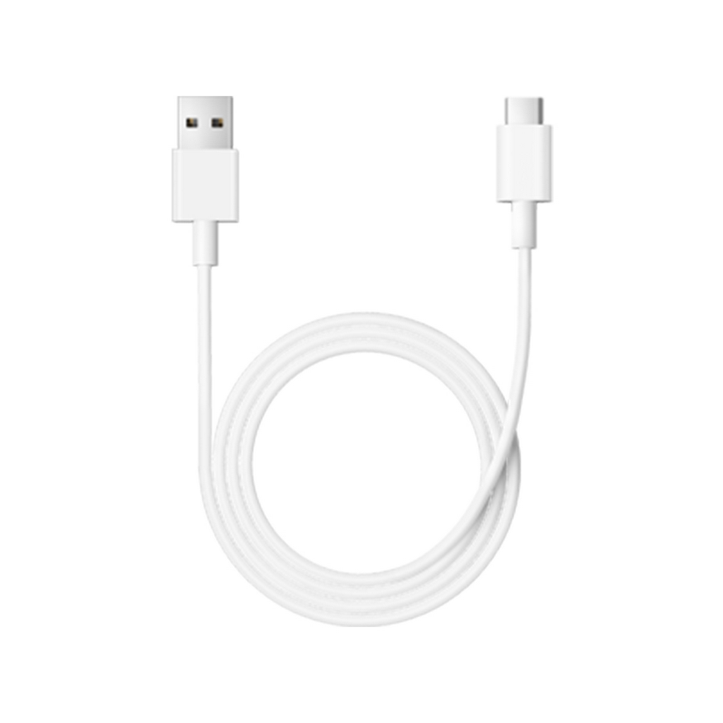 Интерфейсный кабель Xiaomi 3A USB-A to USB-C (1m) white