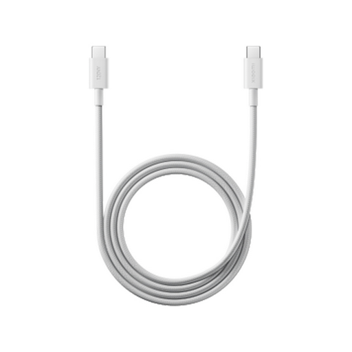 Интерфейсный кабель Xiaomi 6A Braided USB-C to USB-C (2m) white