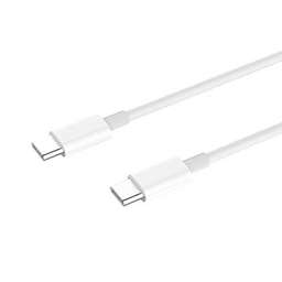 Интерфейсный кабель Xiaomi 6A Braided USB-C to USB-C (2m) white