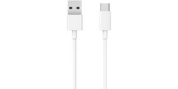 Интерфейсный кабель Xiaomi 3A USB-A to USB-C (1m) white