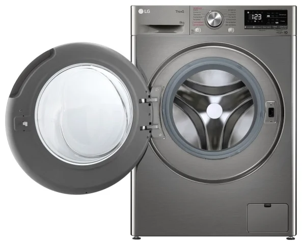 Стиральная машина LG F2V5PS2S серая - ForteMarket Стиральная машина LG F2V5PS2S серая купить,0