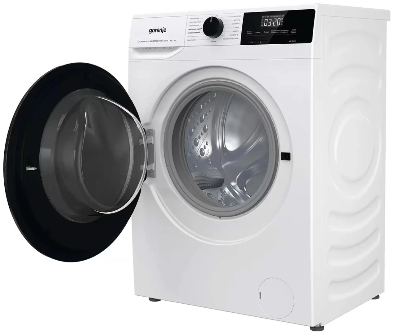Стиральная машина Gorenje W1D2A854ADPS белая купить,0