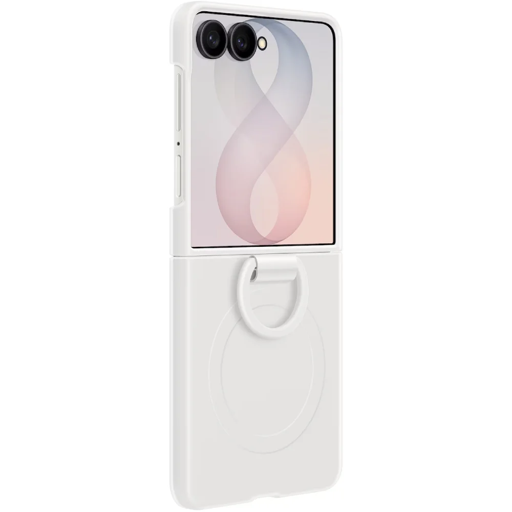 Чехол для смартфона Samsung Flip 8 Silicone Magnet Case EF-EF776CWEGRU White  купить,24990