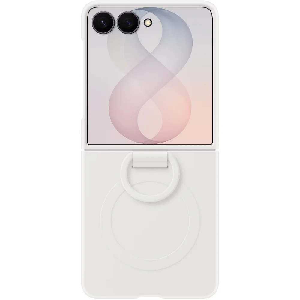 Чехол для смартфона Samsung Flip 8 Silicone Magnet Case EF-EF776CWEGRU White  купить,24990
