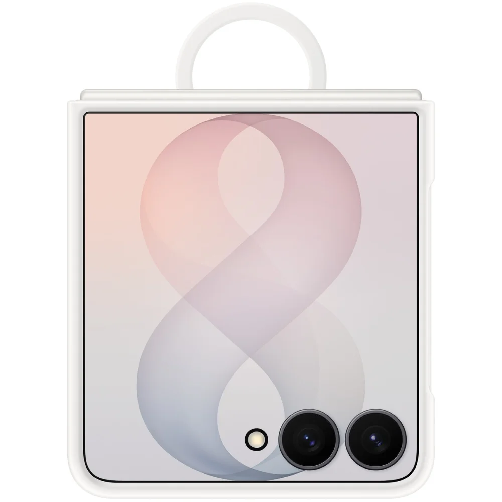 Чехол для смартфона Samsung Flip 8 Silicone Magnet Case EF-EF776CWEGRU White  купить,24990