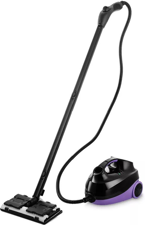 Пароочиститель Kitfort KT-9103-1 черно-фиолетовый