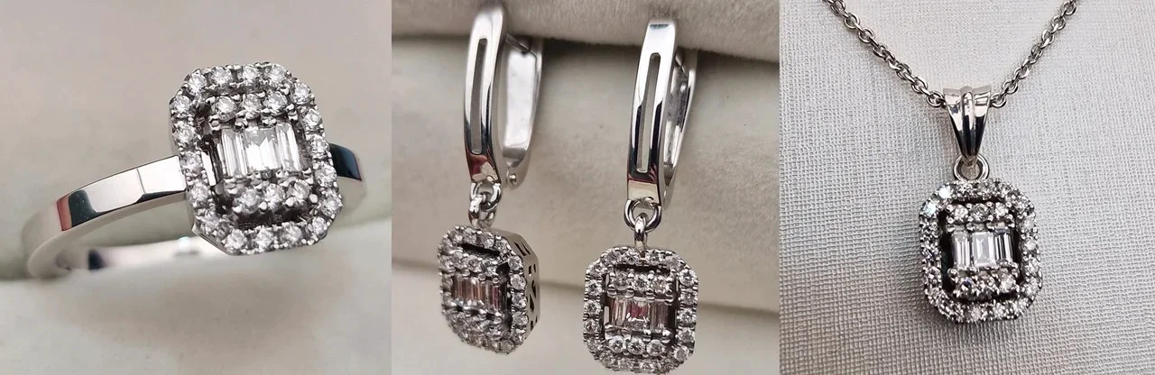 Комплект Deimantas 113561575 45см 17р 0,41ct 0,81ct 0,41ct. купить,NaN