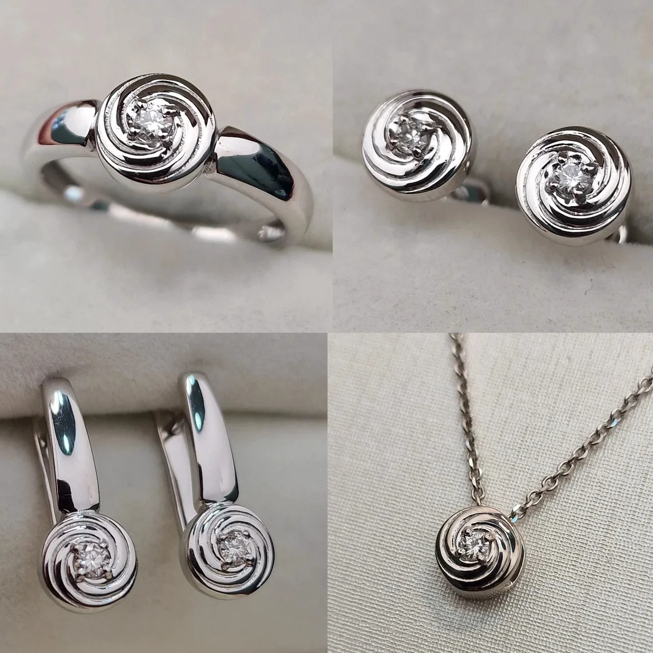 Комплект Deimantas 113575571 45см 0,043ct 0,09ct 0,127ct 0,051ct. купить,NaN