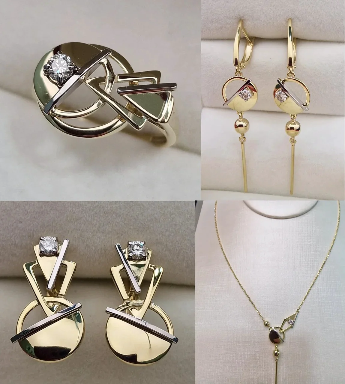 Комплект Deimantas 113575681 45-50см 0,12ct 0,24ct 0,233ct 0,103ct. купить,NaN