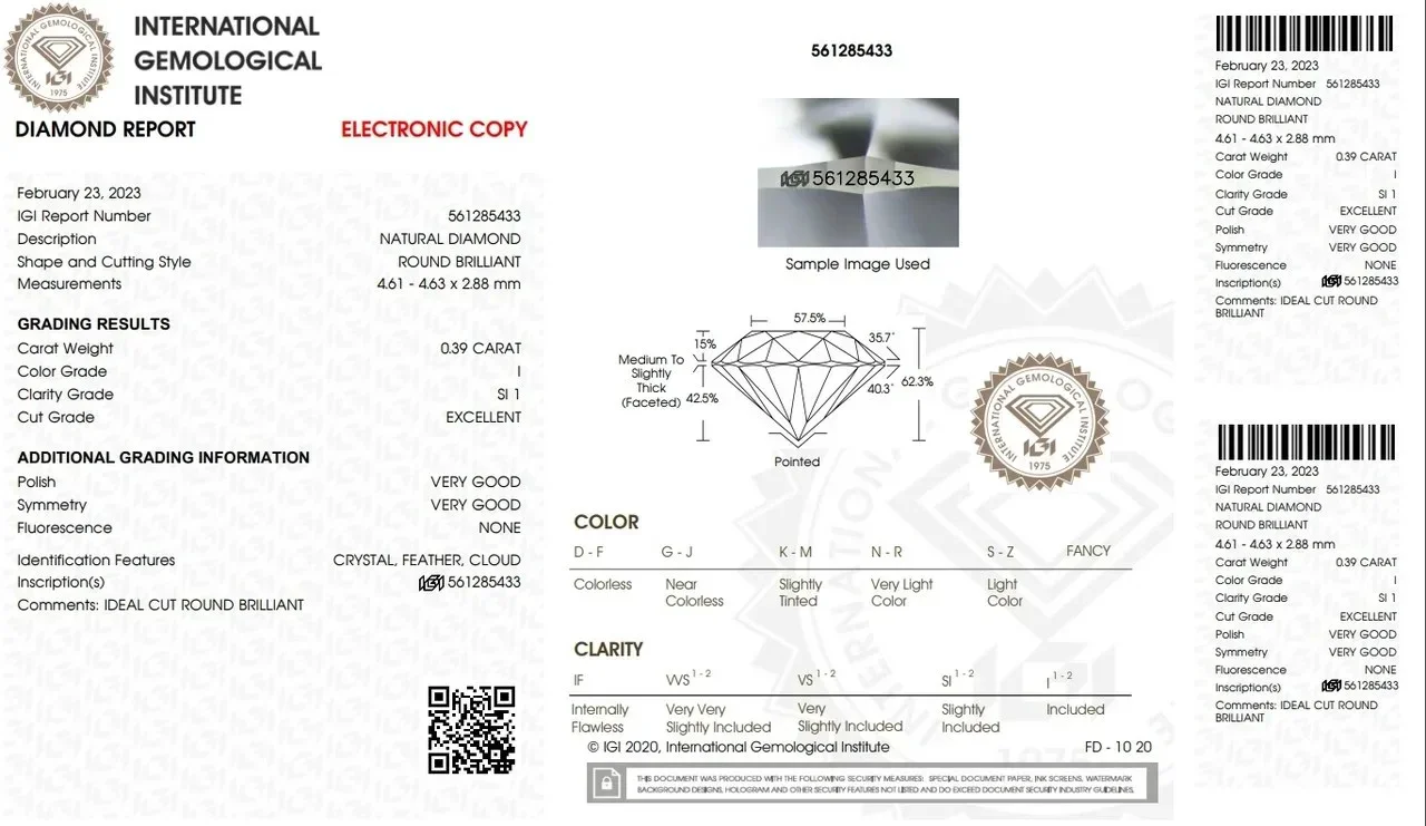 Комплект Deimantas 113690133 16р 0,39ct 0,34ct. купить,NaN