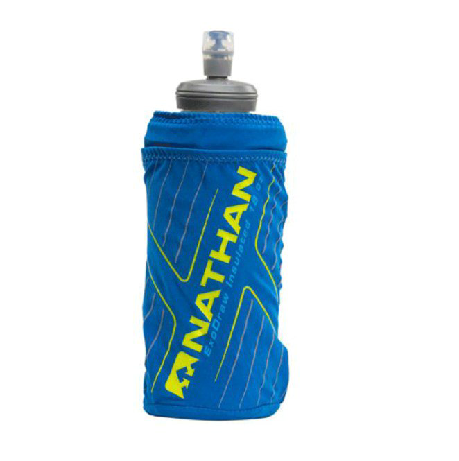 Бутылка на руку Nathan ExoDraw 2 Insulated yellow синяя купить,NaN