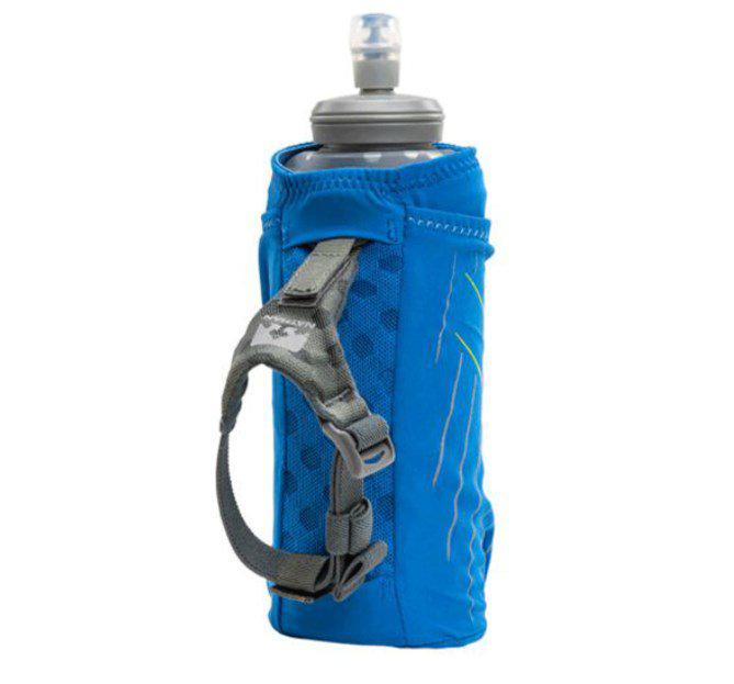 Бутылка на руку Nathan ExoDraw 2 Insulated yellow синяя купить,NaN