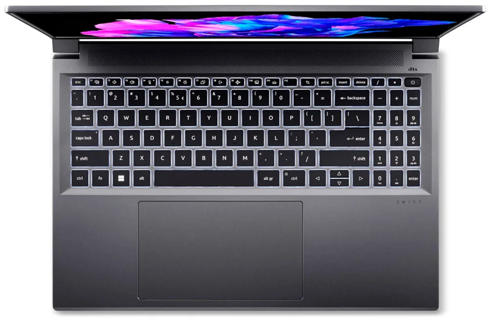 Ноутбук Acer Swift X 16 SFX16-61G-R12Z NX.KFPER.001 16" Iron - ForteMarket Ноутбук Acer Swift X 16 SFX16-61G-R12Z NX.KFPER.001 16" Iron купить,1053800