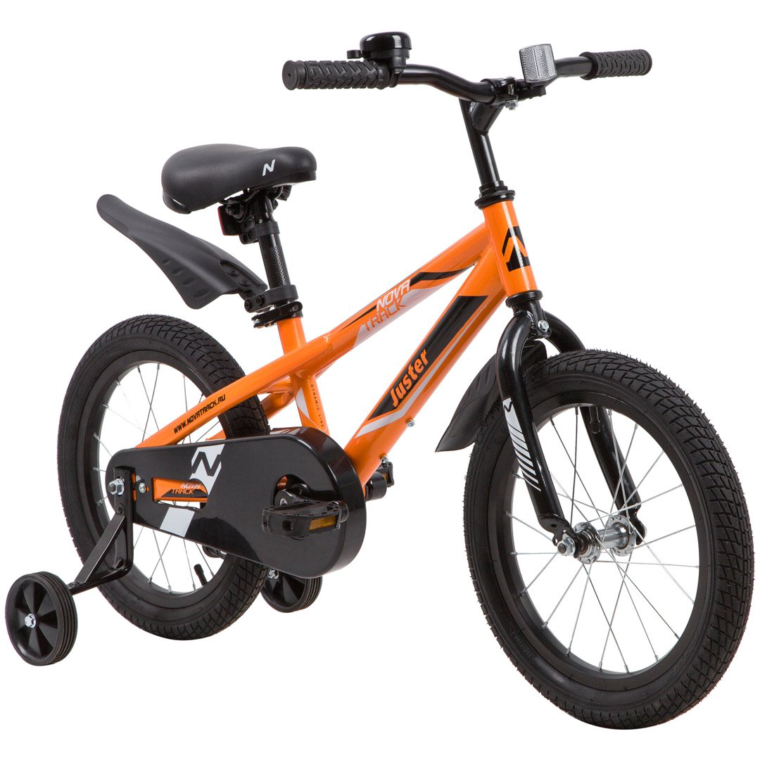 Велосипед Novatrack Juster 16 2020 красный купить,NaN