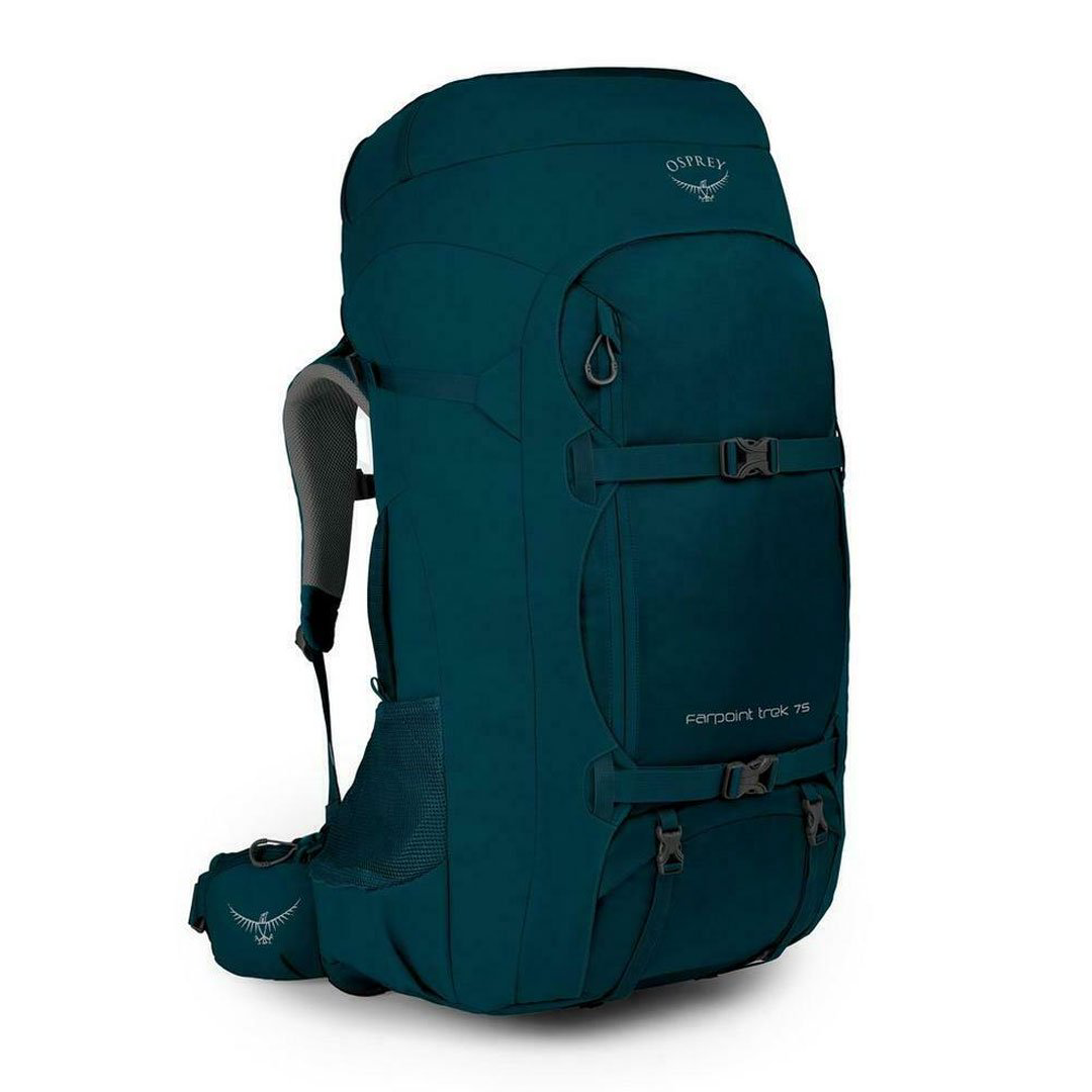 Рюкзак Osprey  Farpoint Trek 75 petrol blue синий купить,NaN