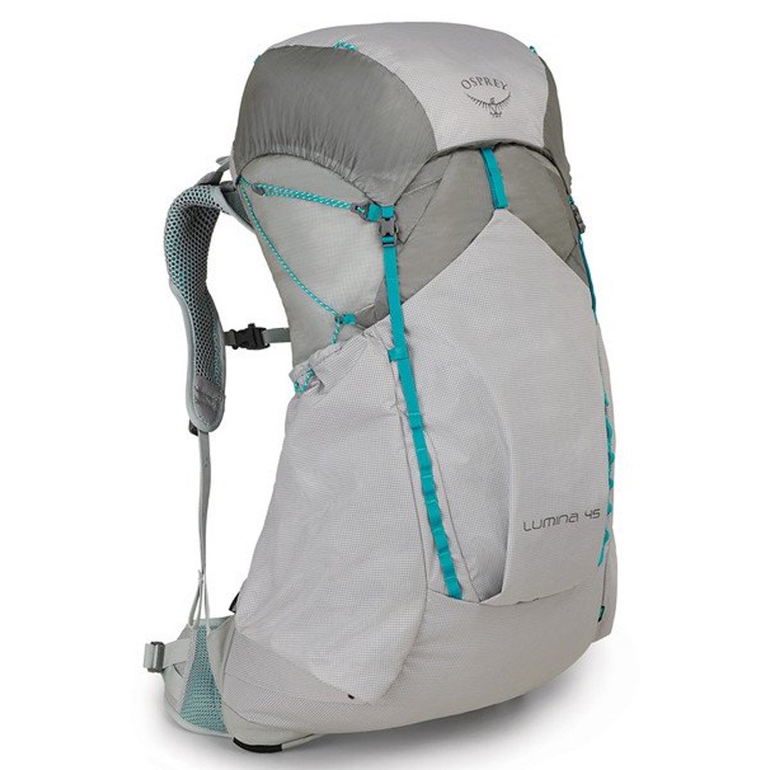 Рюкзак Osprey Lumina 45 WM cyan silver серый купить,NaN