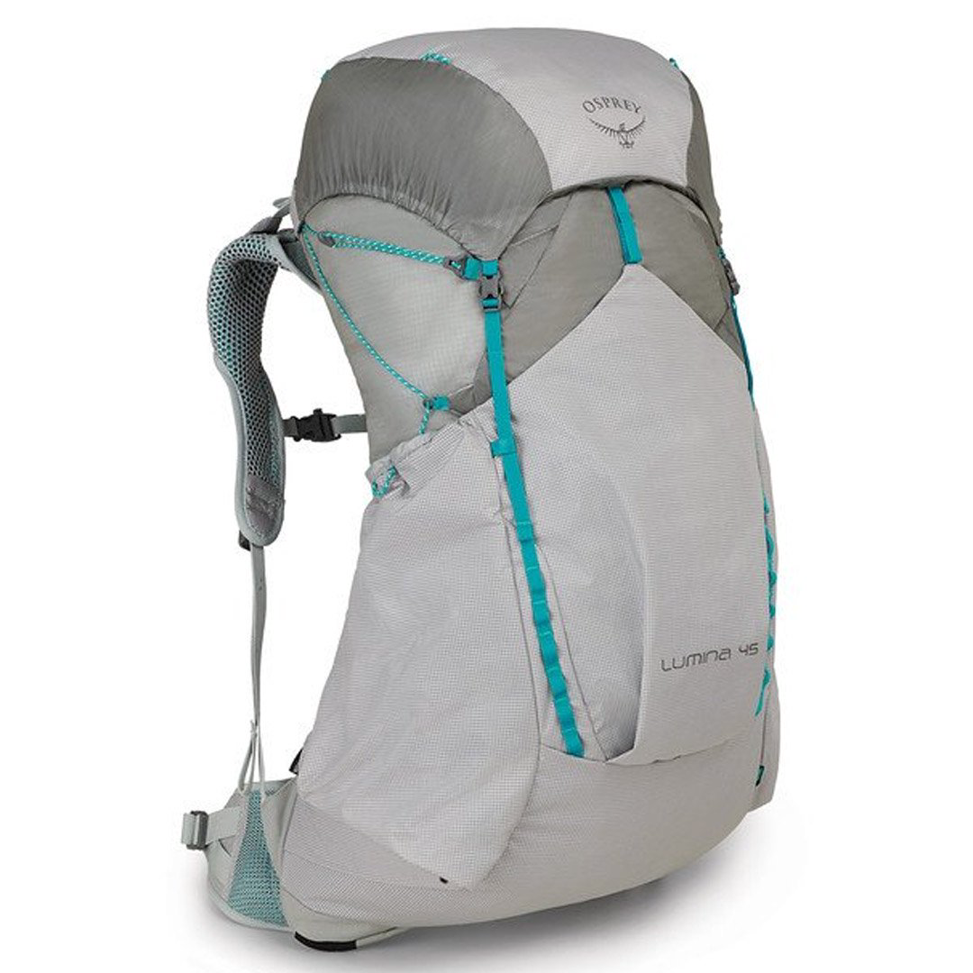 Рюкзак Osprey Lumina 45 WM cyan silver серый купить,NaN