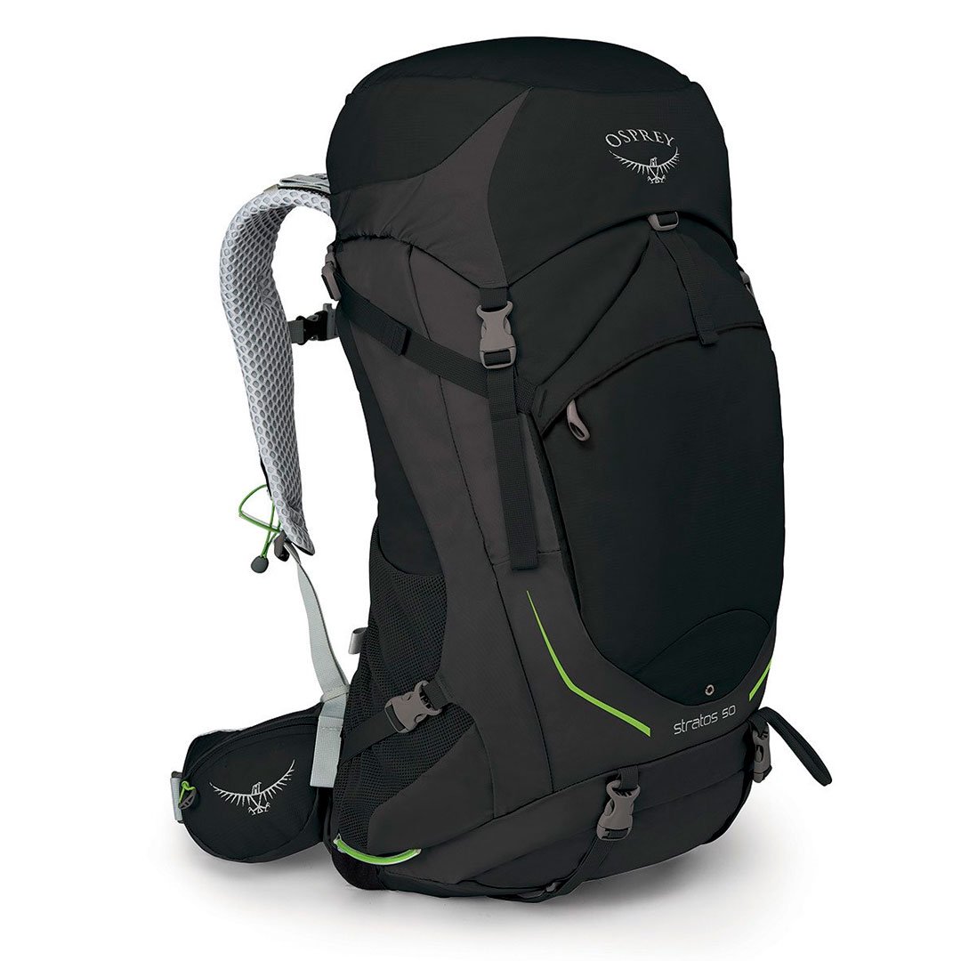 Рюкзак Osprey Stratos 50 M/L черный купить,NaN