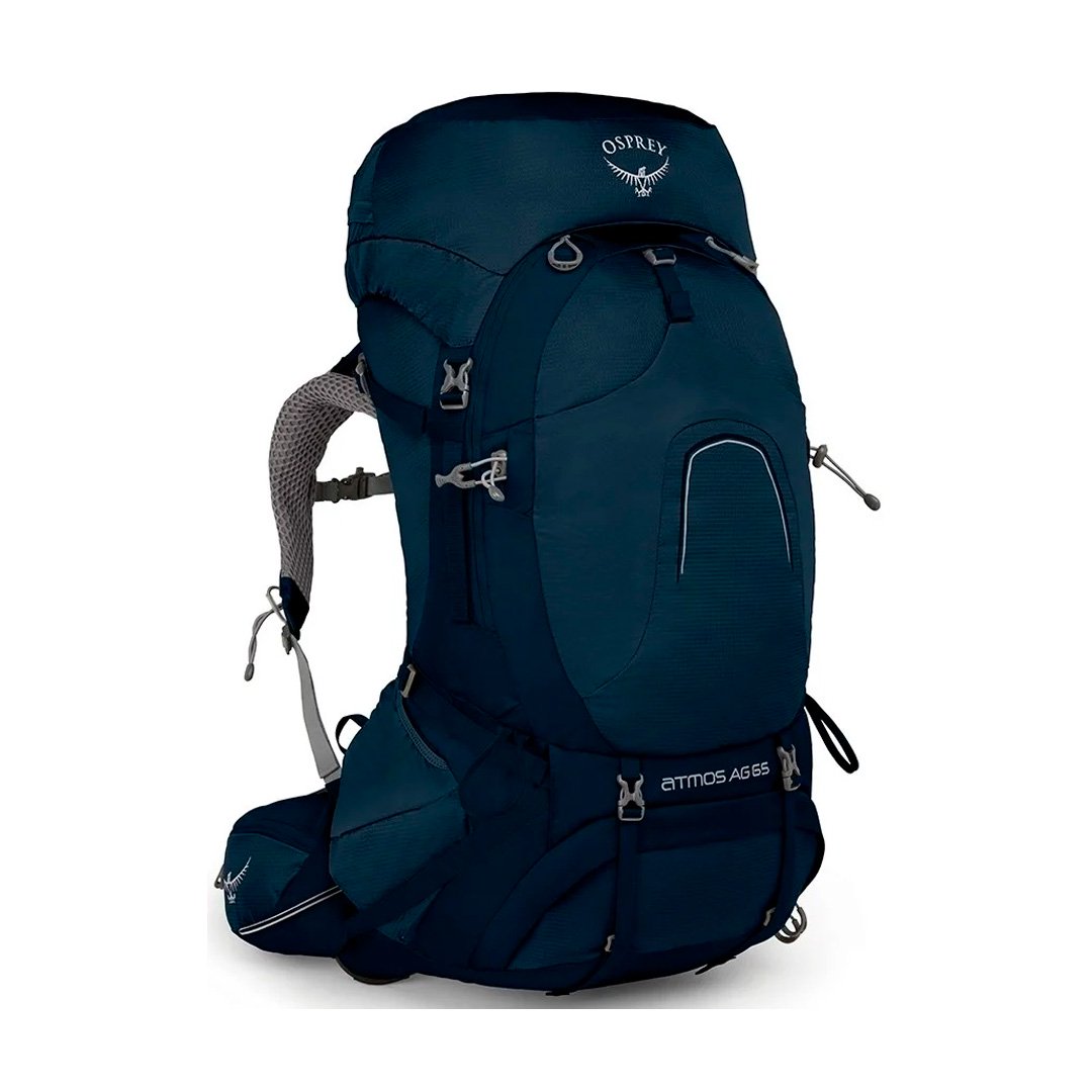 Рюкзак Osprey Atmos AG 65 LG unity blue синий купить,NaN