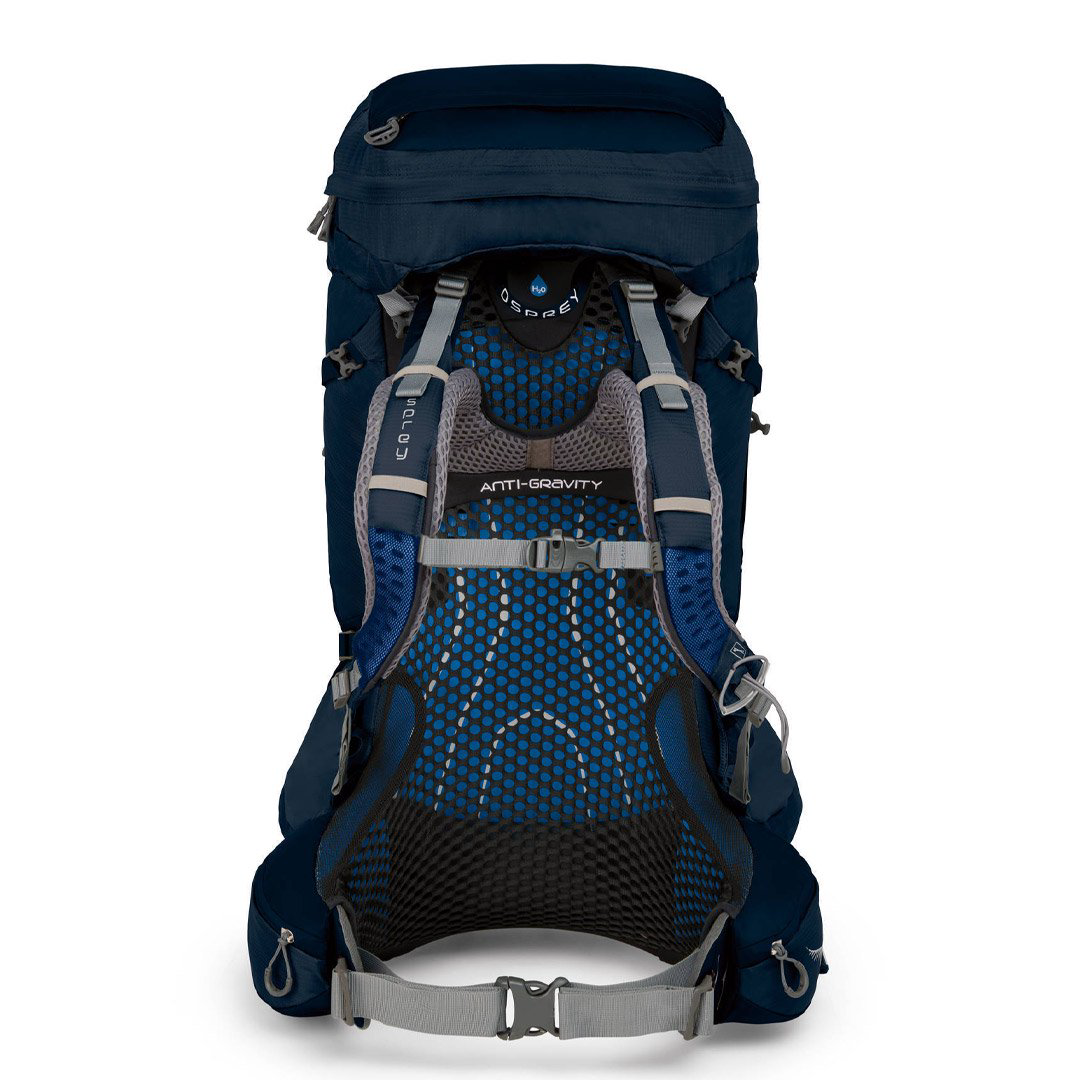 Рюкзак Osprey Atmos AG 65 LG unity blue синий купить,NaN