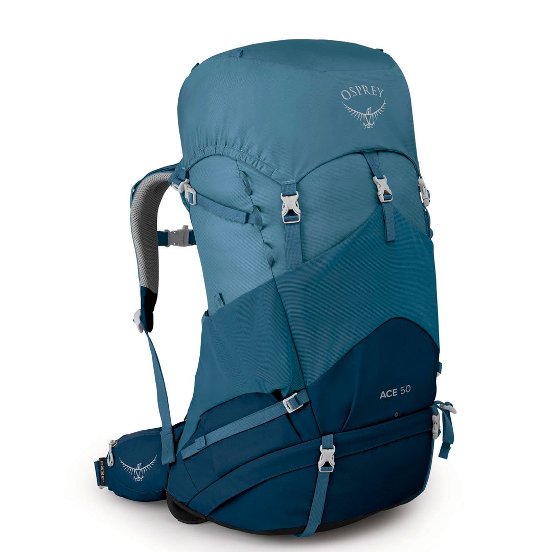 Рюкзак Osprey Ace 50 blue hills синий купить,NaN