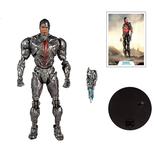 Игровая фигурка McFarlane DC Multiverse Justice League   Cyborg 18см купить,NaN