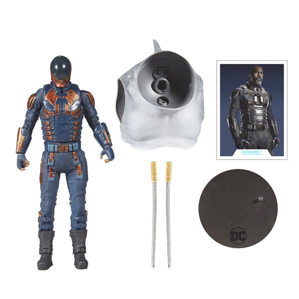 Игровая фигурка McFarlane DC Multiverse Suicide Squad   Bloodsport Unmasked 18см купить,NaN