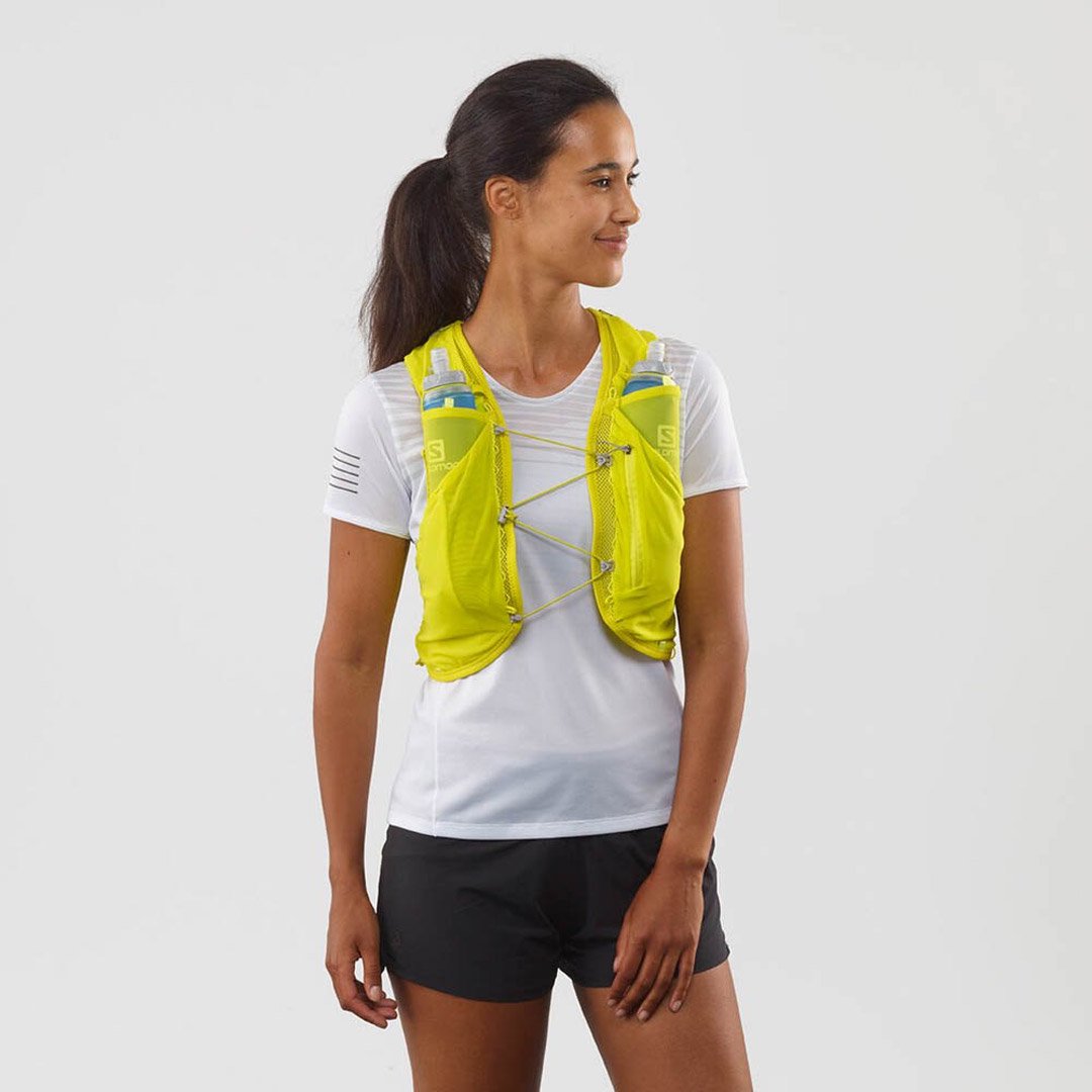 Рюкзак Salomon Adv skin 5 M sulphur spring желтый купить,NaN