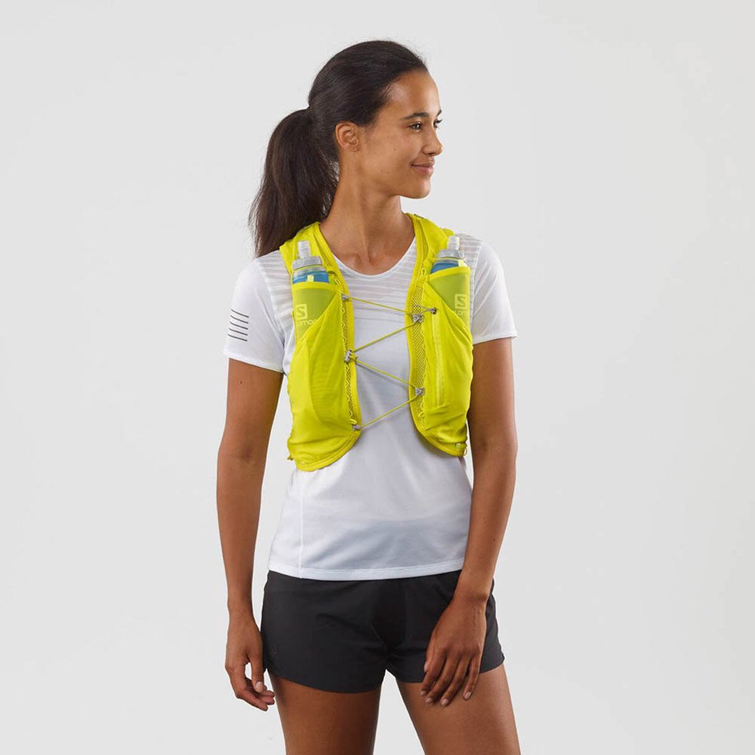 Рюкзак Salomon Adv skin 5 M sulphur spring желтый купить,NaN