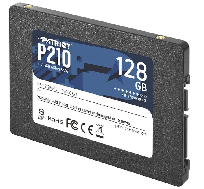 SSD накопитель Patriot Memory P210 128GB P210S128G25 купить,NaN