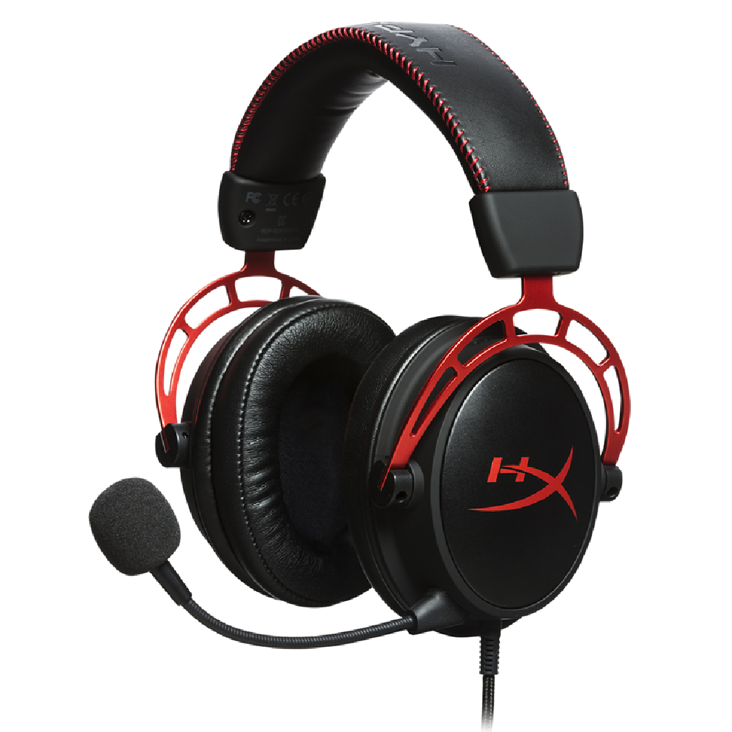 Наушники гарнитура HyperX Cloud Alpha черно-красные купить,NaN