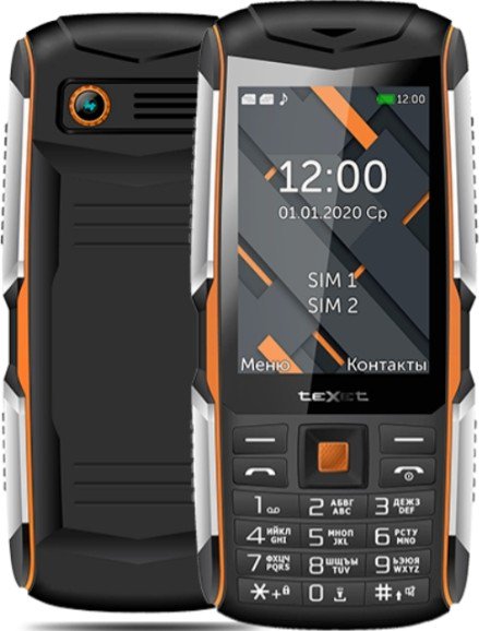 Мобильный телефон Texet TM-D426 Black-Orange