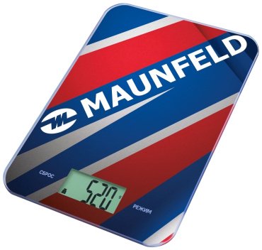 Кухонные весы MAUNFELD MKS-123G03 мультиколор
