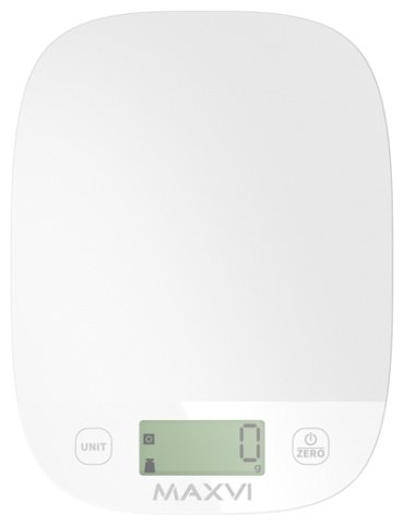 Кухонные весы MAXVI KS101P белый